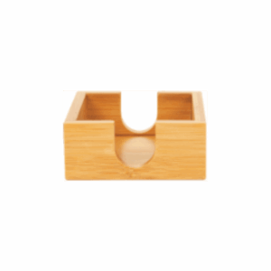 4" x 4" Bamboo Coaster Holder