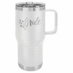 White Travel Mug - 20 oz.