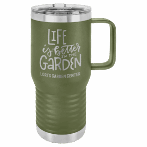Olive Green Travel Mug - 20 oz.