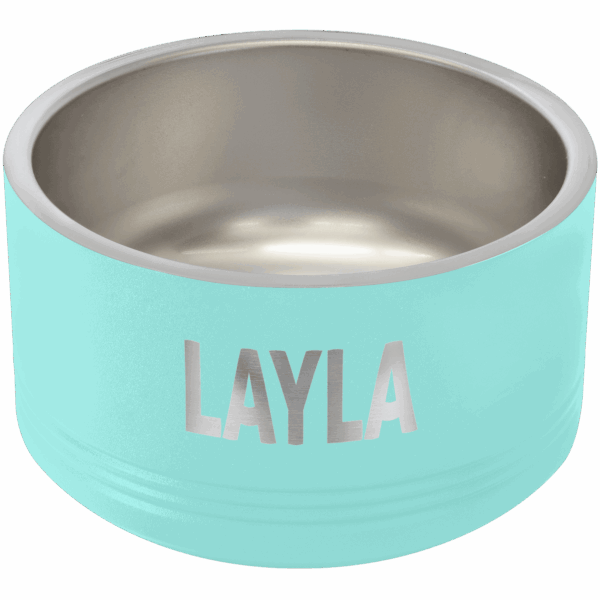 LPB004-1 Teal Pet Bowl - 18 oz.