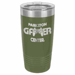 Olive Green Ringneck Tumbler -  20 oz.
